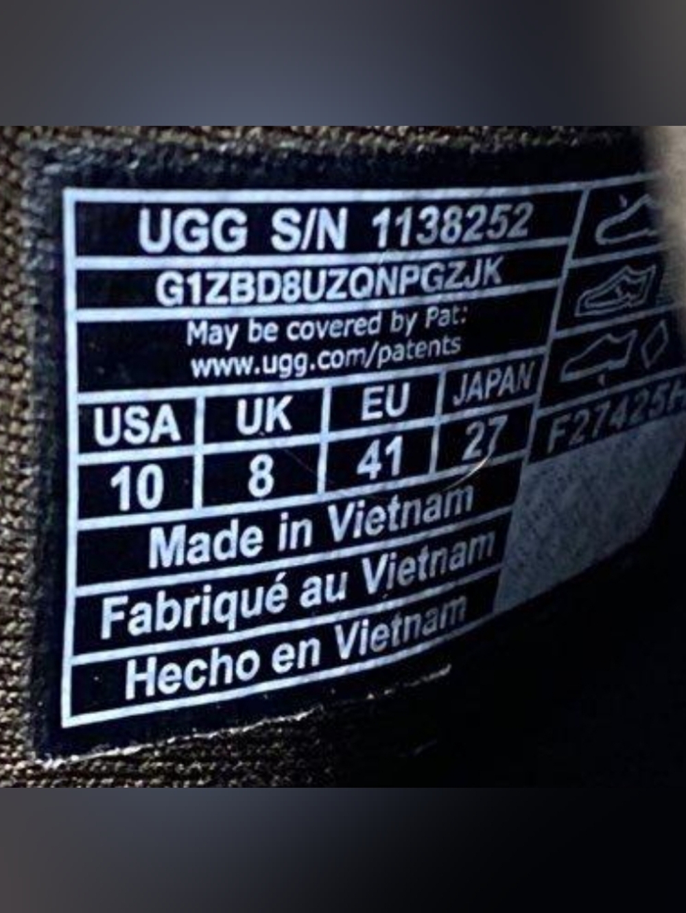 UGG® Goldenstar Clog - Dusted Cocoa Suede Slip-Ons Wmn's Size 10 Used Exc - Picture 11 of 12